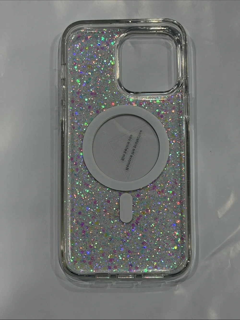 Glitter Clear Phone Case with MagSafe - iPhone 14 ProMax